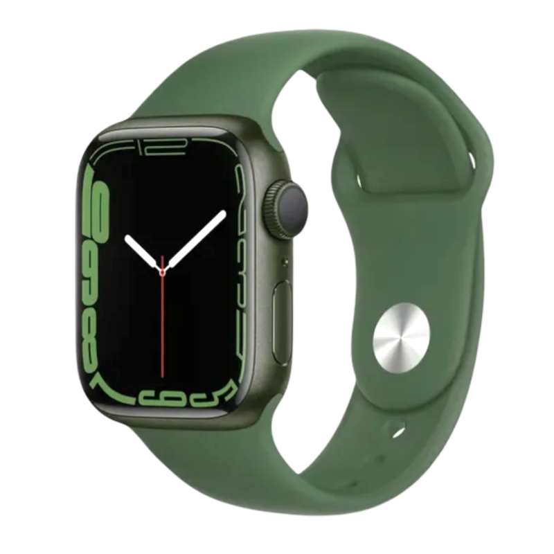 Умные смарт часы M7 Plus 45мм series 7 с беспроводной зарядкой (Зеленый)