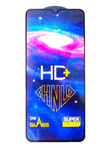Защитное стекло HD+ Full Glue для Xiaomi Poco C40 (Черный)
