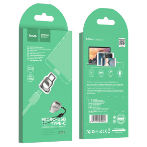 Адаптер Hoco UA8 Type-C adapter （micro USB to type-c)