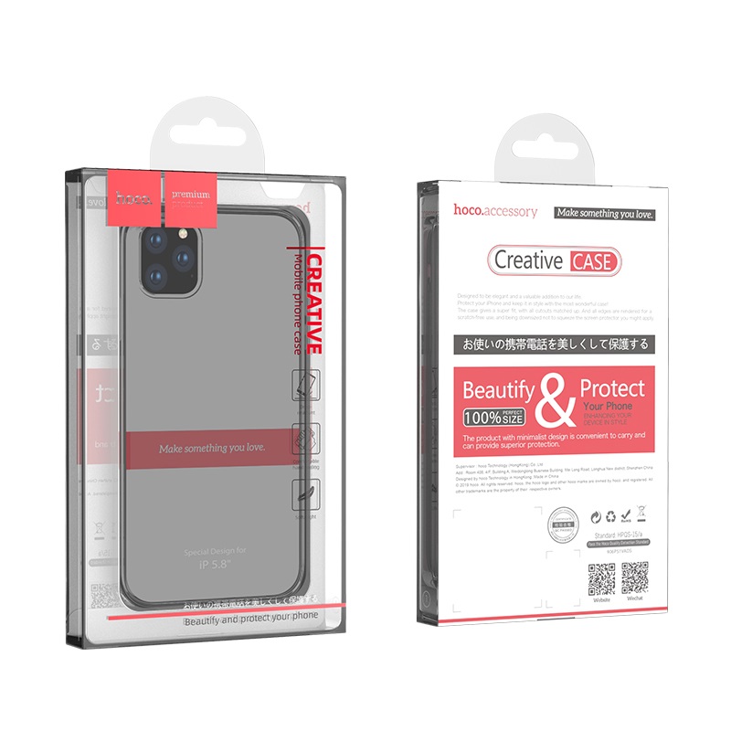 Накладка HOCO Light series TPU case для iPhone11