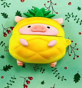 Чехол силиконовый Поросенок для AirPods Pro