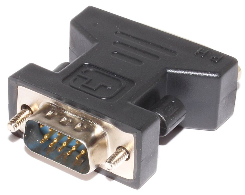 Адаптер подключения DVI-I(F)-VGA(M)
