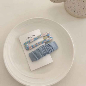 Набор заколок для волос "Hairpin" 2шт синий